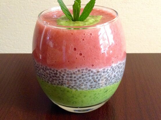 Chia raw dezert