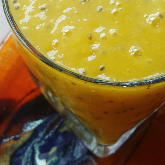 Chia smoothie s mangom - smoothie recepty