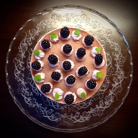 Čučoriedkovo-černicová torta Čučoriedkovo-černicová torta
