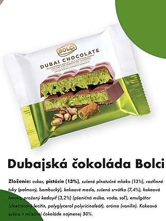 Dubajská čokoláda pohľadom nutričnej špecialistky