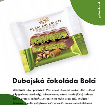 Dubajská čokoláda pohľadom nutričnej špecialistky