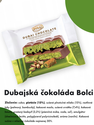 Dubajská čokoláda pohľadom nutričnej špecialistky