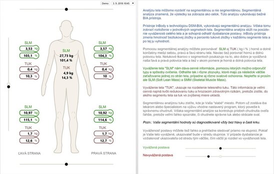 InBody diagnostika tela