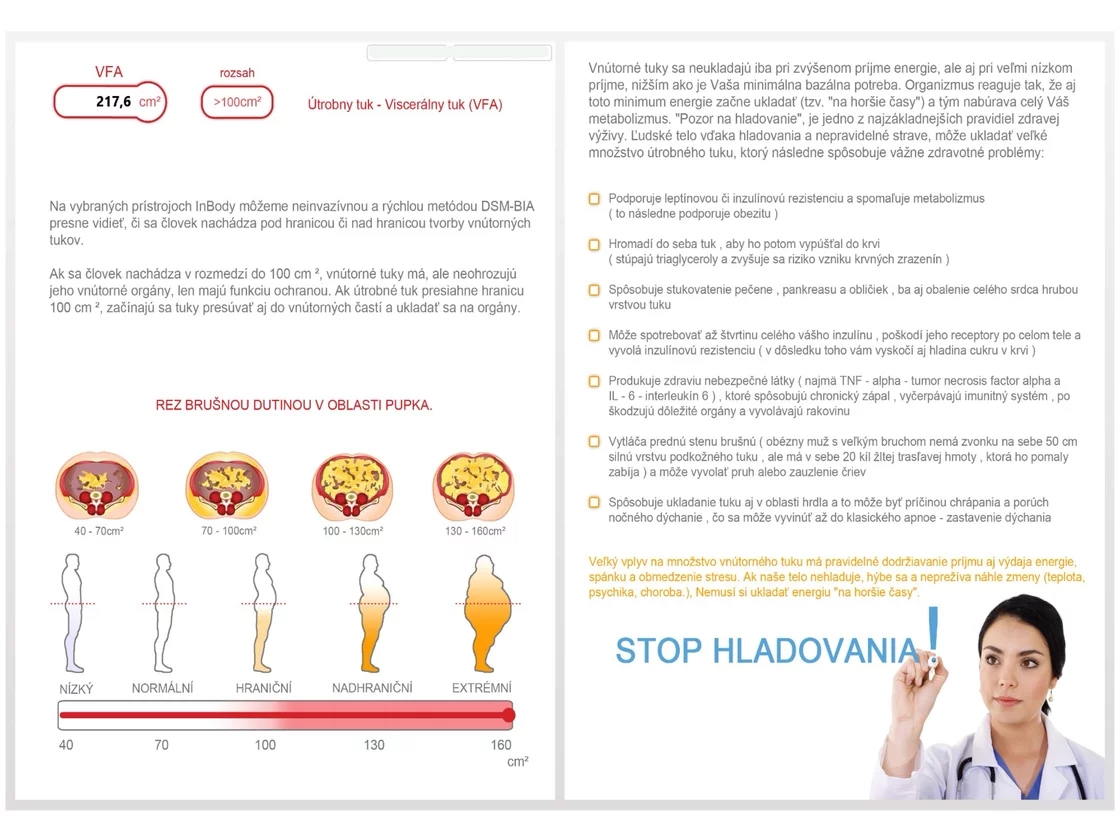 InBody diagnostika tela InBody diagnostika tela