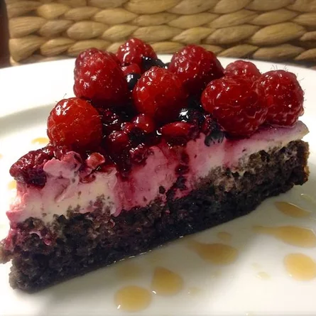 Malinová torta bez múky Malinová torta bez múky