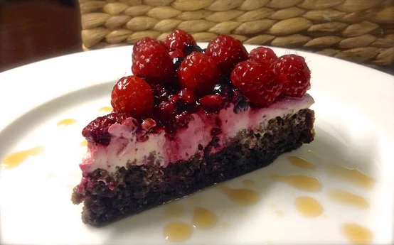 Malinová torta bez múky s marcarpone Malinová torta bez múky s marcarpone