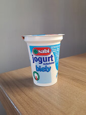 SABI nízkotučný biely jogurt