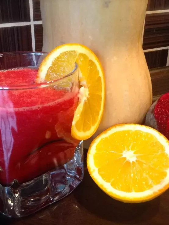 Smoothie z cvikle a tekvice