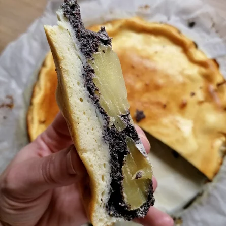 Zdravý jablkový koláč Zdravý jablkový koláč